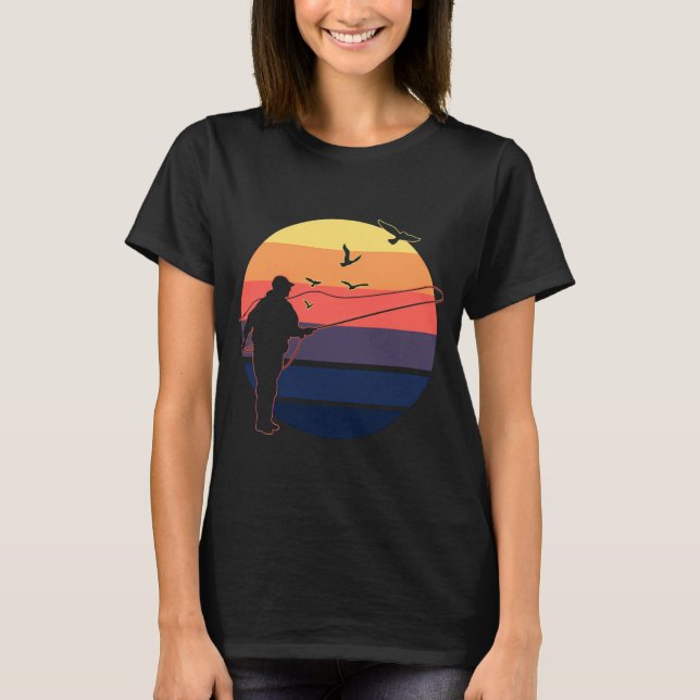 Zeitloses Vintage-Angelszene-Design T-Shirt (Vorderseite)
