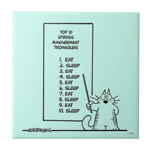 Zeitmanagement Fliese (Vorderseite)