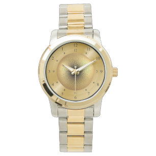 Zeitmaschine ~ Goldenes Schwarzes Loch ~ Zeitreise Armbanduhr