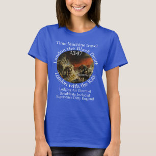 ZEITMASCHINE REISE LONDON 1347 SCHWARZSPIEL T-Shirt