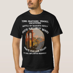 ZEITMASCHINE REISEFERIEN SIZILIEN SEGESTA NINA T-Shirt
