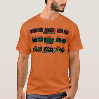 Zeitmaschinen-Dashboard Lustig T-Shirt