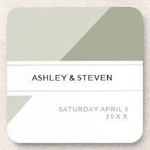 Zeitnahe geometrische Gastgeschenke Hochzeiten