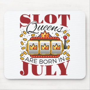 Zeitnischen Queens sind im Juli Geboren Mousepad