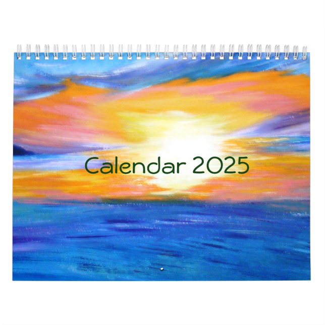 Zeitplan für 2025 kalender (Titelbild)