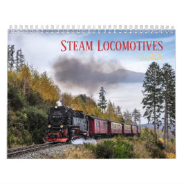 Zeitplan für die Dampflokomotive Kalender