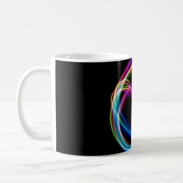 Zeitraffer-Fotografie von Lichtern Kaffeetasse (Links)