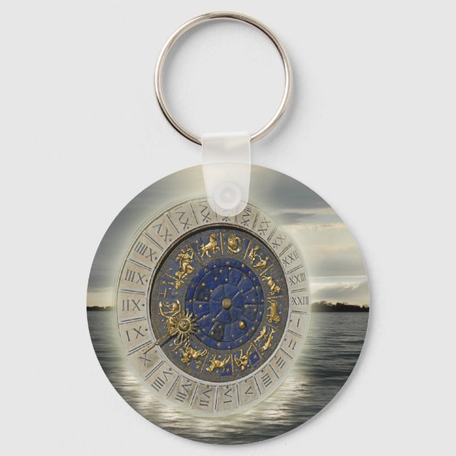 Zeitraubende Vibrationen Schlüsselanhänger (Vorderseite)