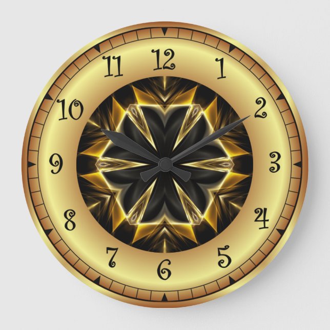 Zeitreise ~ Avant-Garde Design PTW 01 ~ Große Wanduhr (Vorderseite)