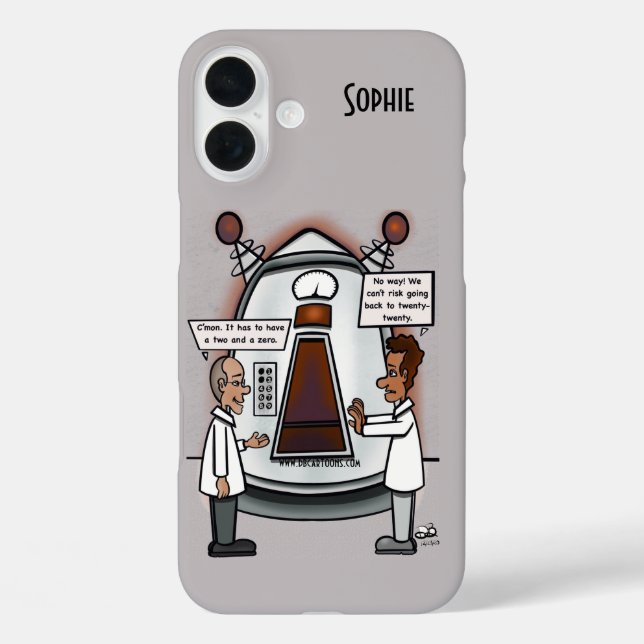 Zeitreise Case-Mate iPhone Hülle (Rückseite)