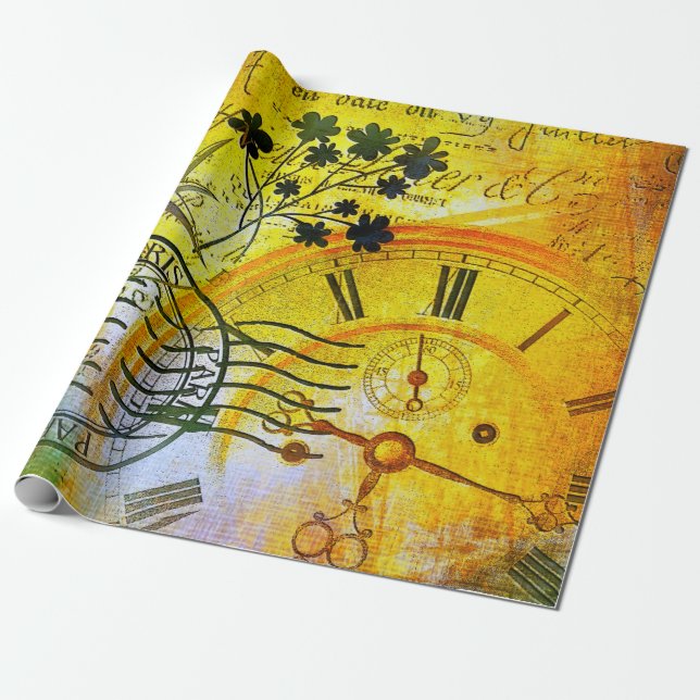 Zeitreise Geschenkpapier (Ungerollt)