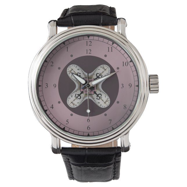 Zeitreise ~ Zeitvorsprung ~ Chronokinesis~ Armbanduhr (Vorderseite)