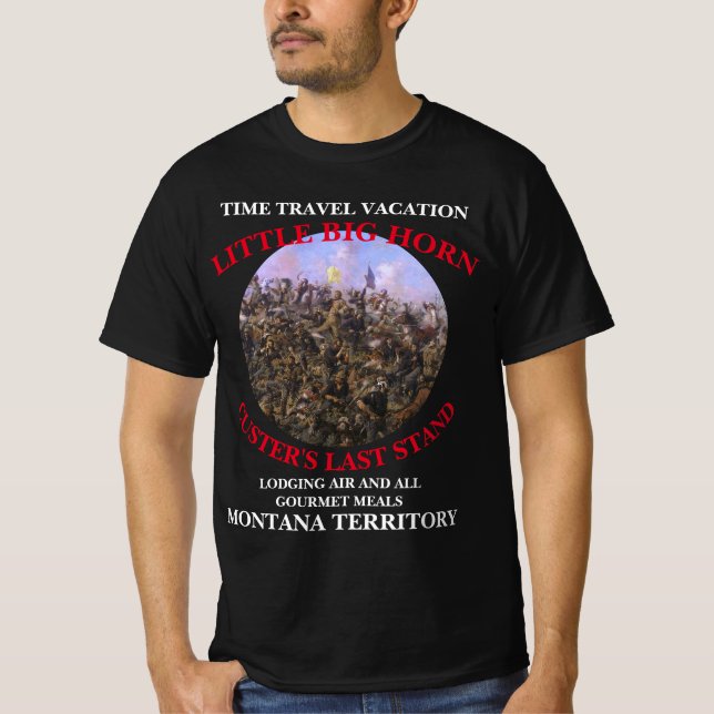ZEITREISEURLAUB KUNDENSTAND MONTANA T-Shirt (Vorderseite)