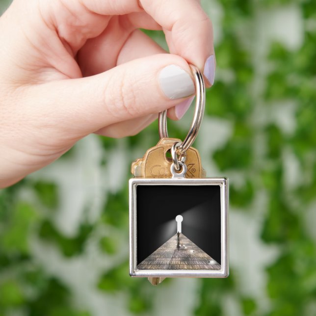 Zeitschleife Schlüsselanhänger (Hand)