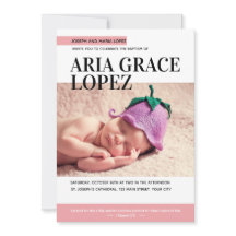 Zeitschrift Cover Baby Girl Taufe