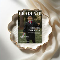 Zeitschrift Cover Kindergarten Graduiertenparty
