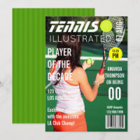 Zeitschrift Cover Pic Celebrity Tennis Geburtstags