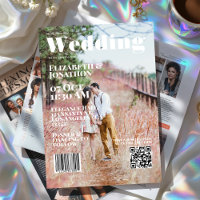 Zeitschrift Cover Wedding QR Code