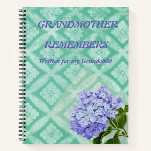 Zeitschrift der Großmutter Notizbuch