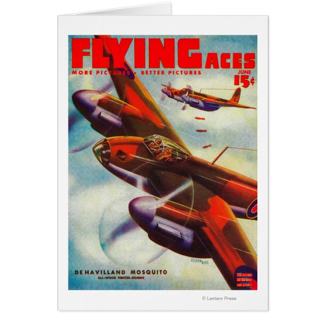 Zeitschrift Flying Aces Cover 4 (Vorne)