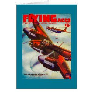 Zeitschrift "Flying Aces" deckt 5 ab