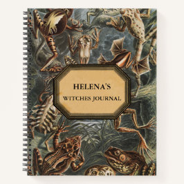 Zeitschrift für doppelte Trouble-Hexen Notizbuch