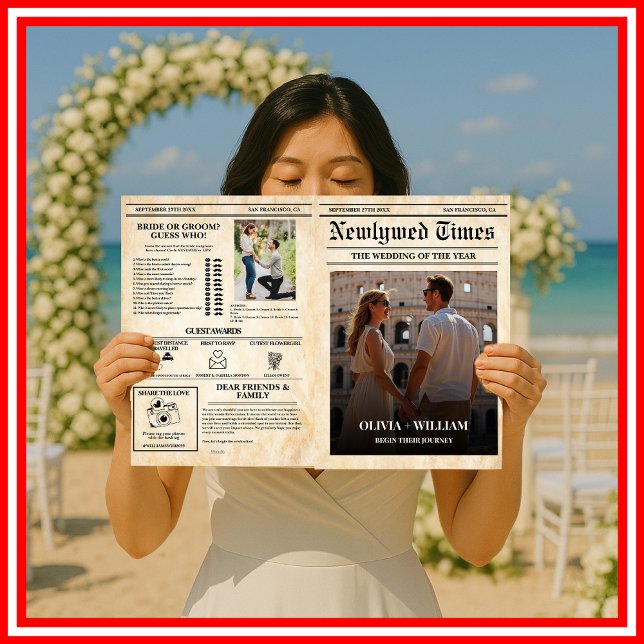Zeitschrift Hochzeitsprogramm Rustic Wedding Timel Karte (Von Creator hochgeladen)