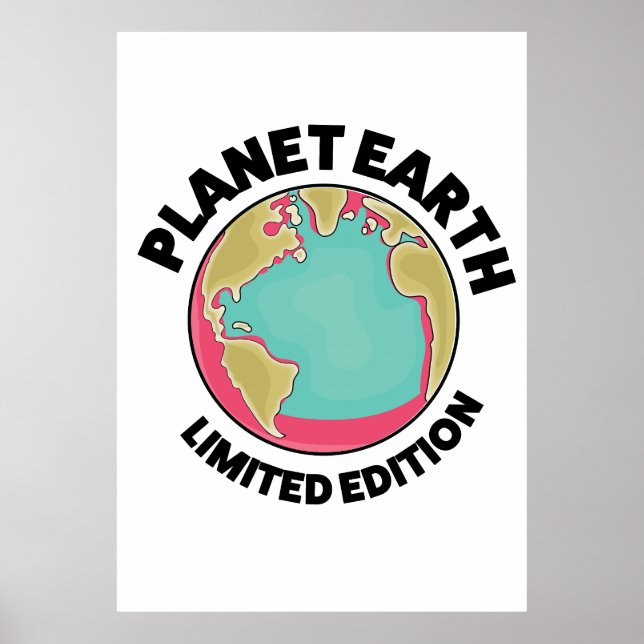 Zeitschrift Planet Erde Poster (Vorne)