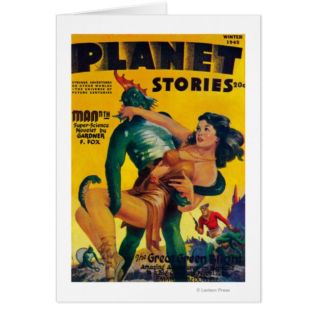 Zeitschrift Planet Stories Cover 4 (Vorne)