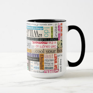 Zeitschrift Print Phrase Typografy Coffee Tasse