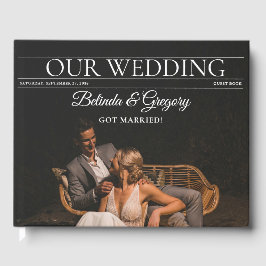 Zeitschrift Redaktion Zeitung Fotos Hochzeit Gästebuch