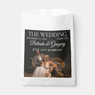 Zeitschrift Redaktion Zeitung Fotos Hochzeit Geschenktütchen