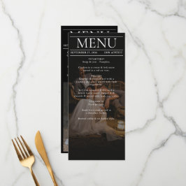 Zeitschrift Redaktion Zeitung Fotos Hochzeit Menükarte