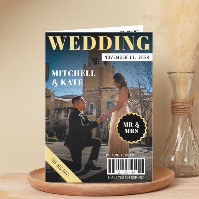 Zeitschrift Wedding Programm (Magazine Wedding Program
)