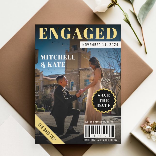 Zeitschrift Wedding Save The Date (Magazine Wedding Save The Date
)