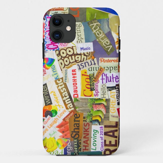 Zeitschriftenabschnitt Case-Mate iPhone Hülle (Rückseite)