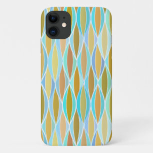Zeitschriftendruck Mitte des Jahrhunderts - Blues  iPhone 11 Hülle