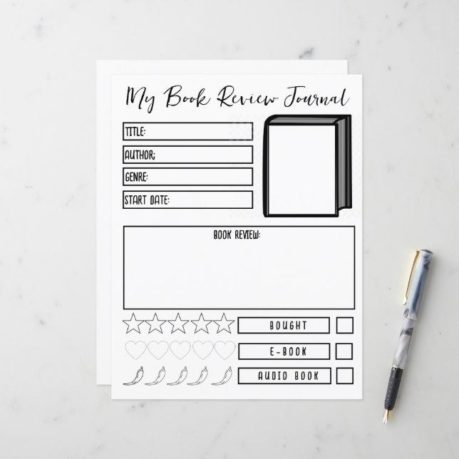 Zeitschriftenleser-Zeitschrift (Vorderseite/Rückseite Beispiel)