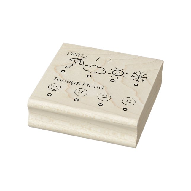 Zeitschriftenplaner für die Stimmung Gummistempel (Stempel)