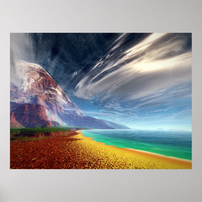 Zeitspanne von 500 Millionen Jahren Poster (Vorne)