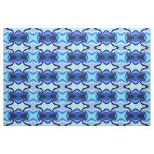 Zeittunnel blau stoff