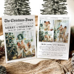Zeitung Einzigartiger Spaß Was für ein Jahr Foto W Feiertagskarte<br><div class="desc">Feiern Sie mit unserer Weihnachtskarte "Was für ein Jahr" die Highlights Ihres Fotos. Diese Karte im modernen Zeitungsstil bietet eine kreative Möglichkeit, Ihre Lieblings-Erinnerungen und Meilensteine zu teilen. Mit seinen individuell anpassbaren Abschnitten für Fotos und Captions ist es ideal, um alles zu präsentieren, was dieses Jahr besonders gemacht hat. Diese...</div>