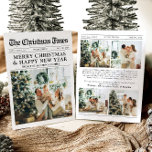 Zeitung Einzigartiger Spaß Was für ein Jahr Foto W Feiertagskarte<br><div class="desc">Feiern Sie mit unserer Weihnachtskarte "Was für ein Jahr" die Highlights Ihres Fotos. Diese Karte im modernen Zeitungsstil bietet eine kreative Möglichkeit, Ihre Lieblings-Erinnerungen und Meilensteine zu teilen. Mit seinen individuell anpassbaren Abschnitten für Fotos und Captions ist es ideal, um alles zu präsentieren, was dieses Jahr besonders gemacht hat. Diese...</div>