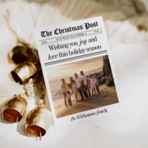 Zeitung Foto Weihnachten