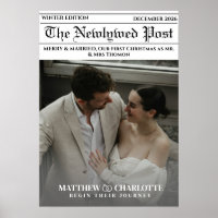 Zeitung Fröhlich und verheiratet Foto Frischvermäh