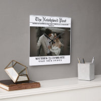 Zeitung Fröhlich und Verheiratet Foto