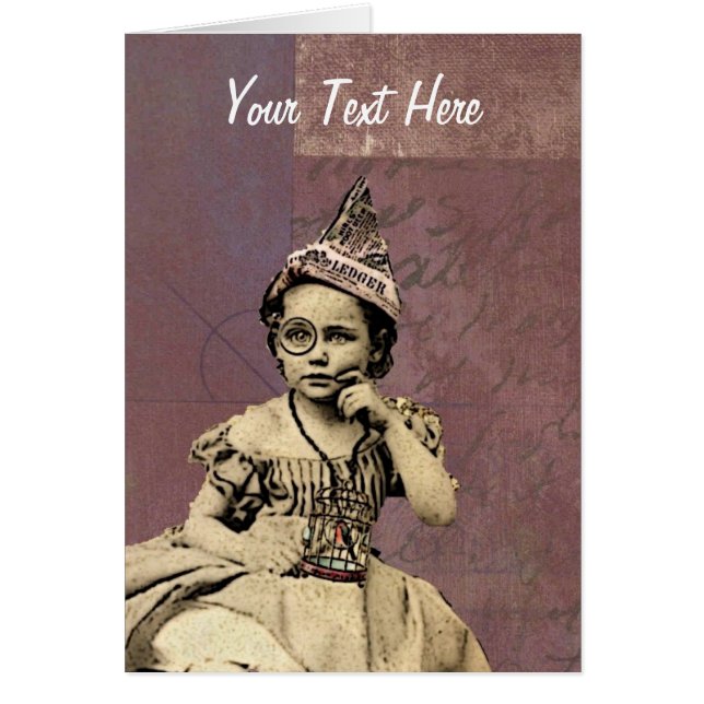 Zeitung Hat Gal 4, fügen Sie Ihren eigenen Text hi (Vorne)