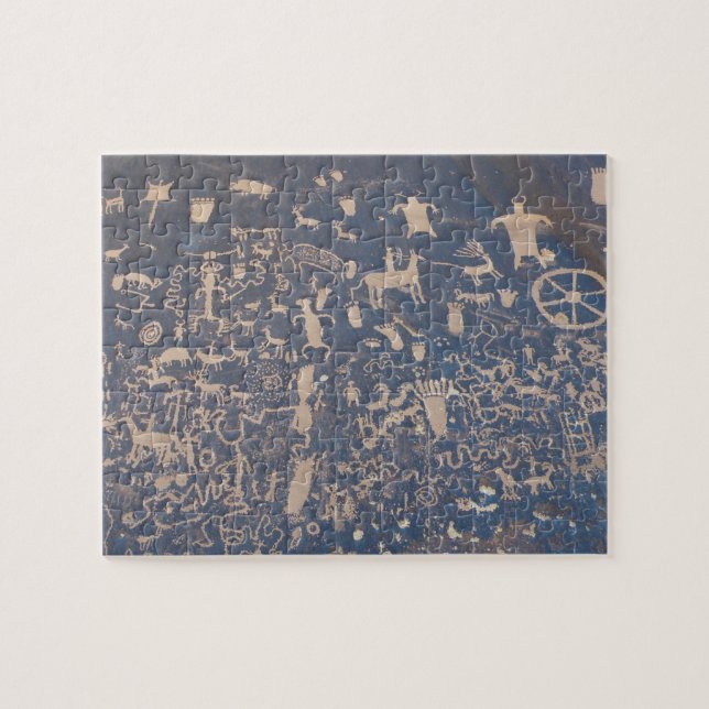 Zeitungs-Felsenpostkarte Puzzle (Horizontal)