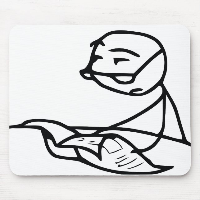 Zeitungs-Typ Mousepad (Vorne)