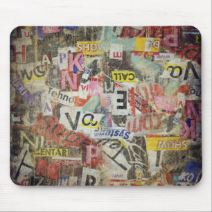 Zeitungsbriefe Mousepad